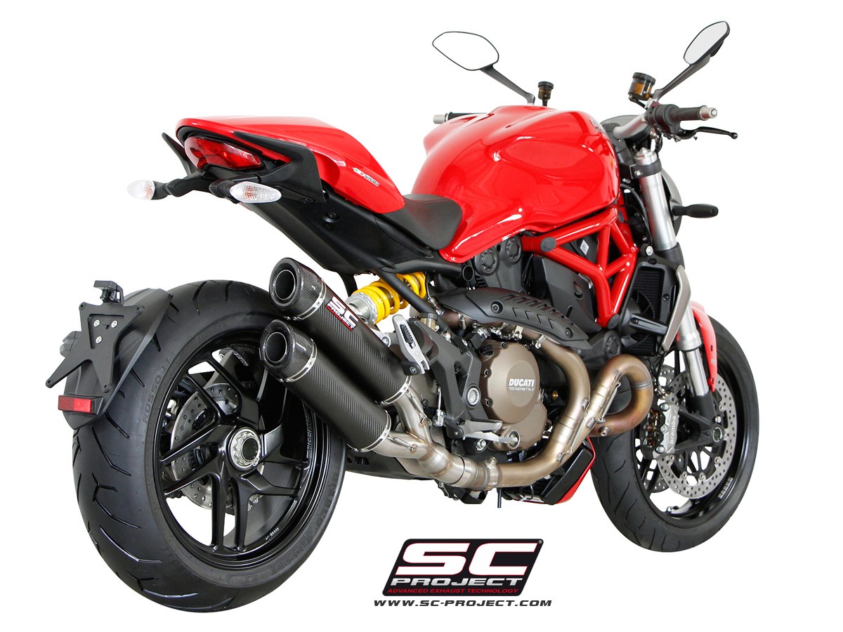 глушители GP-TECH Twиз sovrapposti, углерод