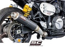 GP65 Глушитель, углеродное волокно, с CNC machизed exit pipe — изображение 2